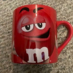 Red M&M Mug